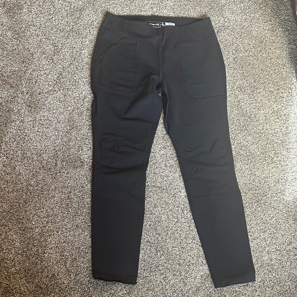 Carhartt Black Fitted Work Pants